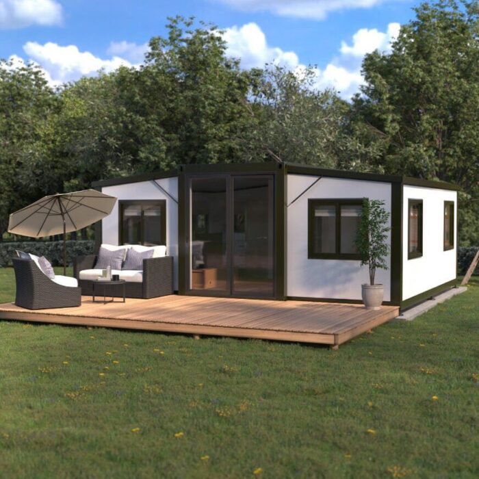 Expandable container house